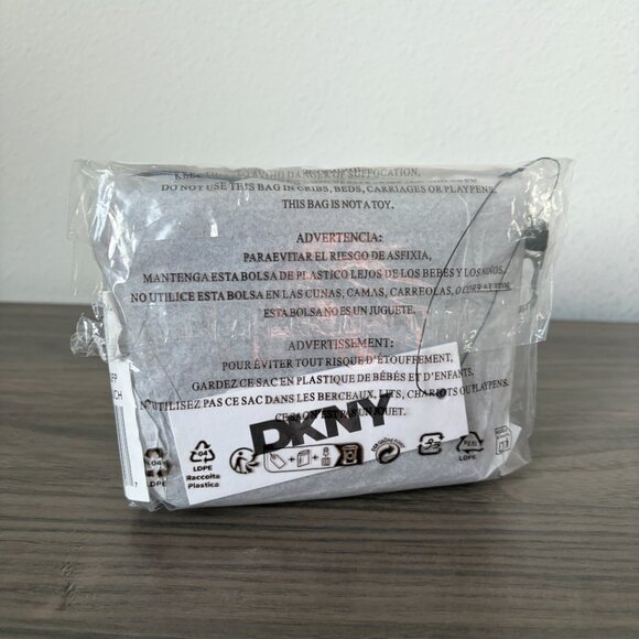 DKNY Nylon Small Zip Pouch - Picture 7 of 7